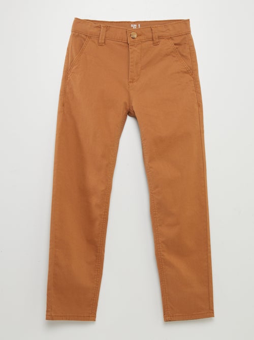 Slim-fit chinos - Kiabi