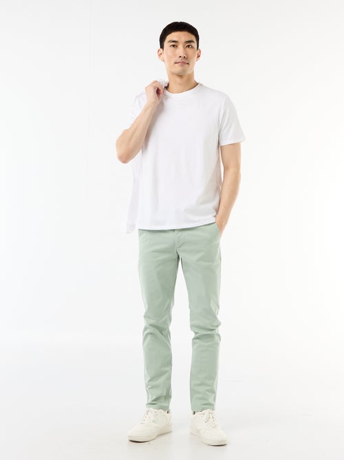 Slim-fit chinos - Kiabi