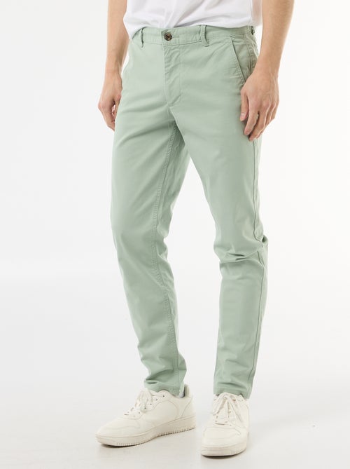 Slim-fit chinos - Kiabi