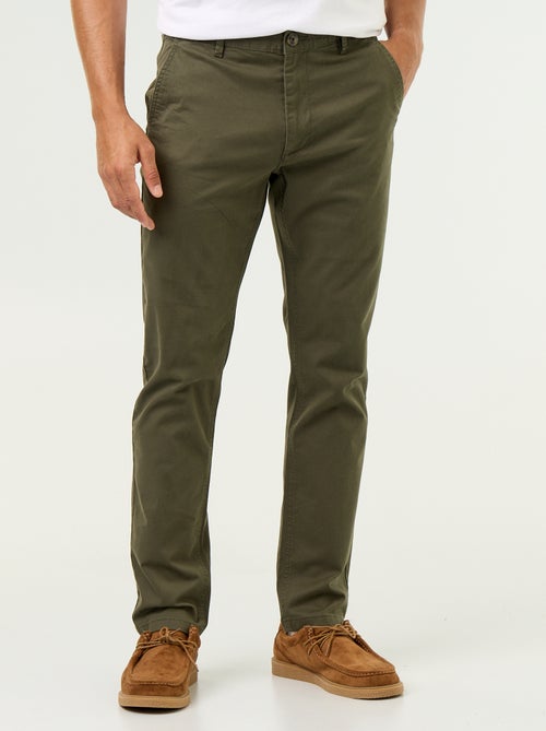 Slim-fit chinos - Kiabi