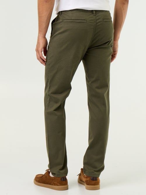 Slim-fit chinos - Kiabi