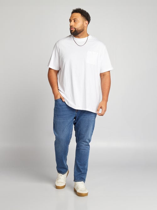 Slim Fit Denim Pants - Kiabi