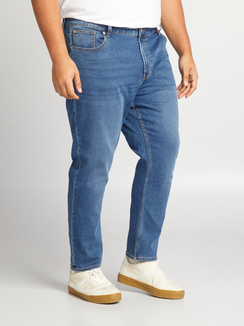 Slim Fit Denim Pants BLUE - Kiabi