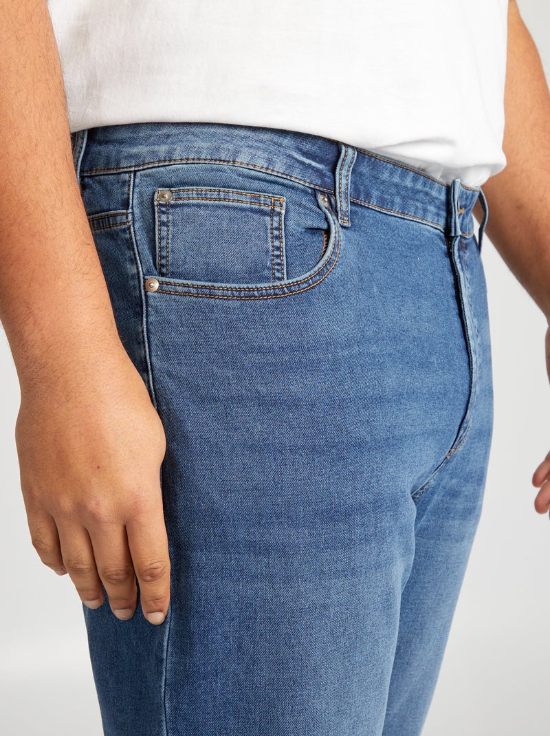 Slim Fit Denim Pants BLUE - Kiabi