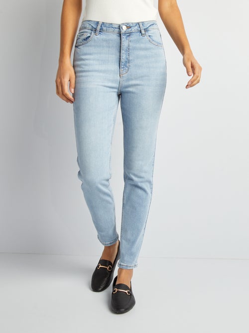 Slim-fit denim trousers - 30L - Kiabi