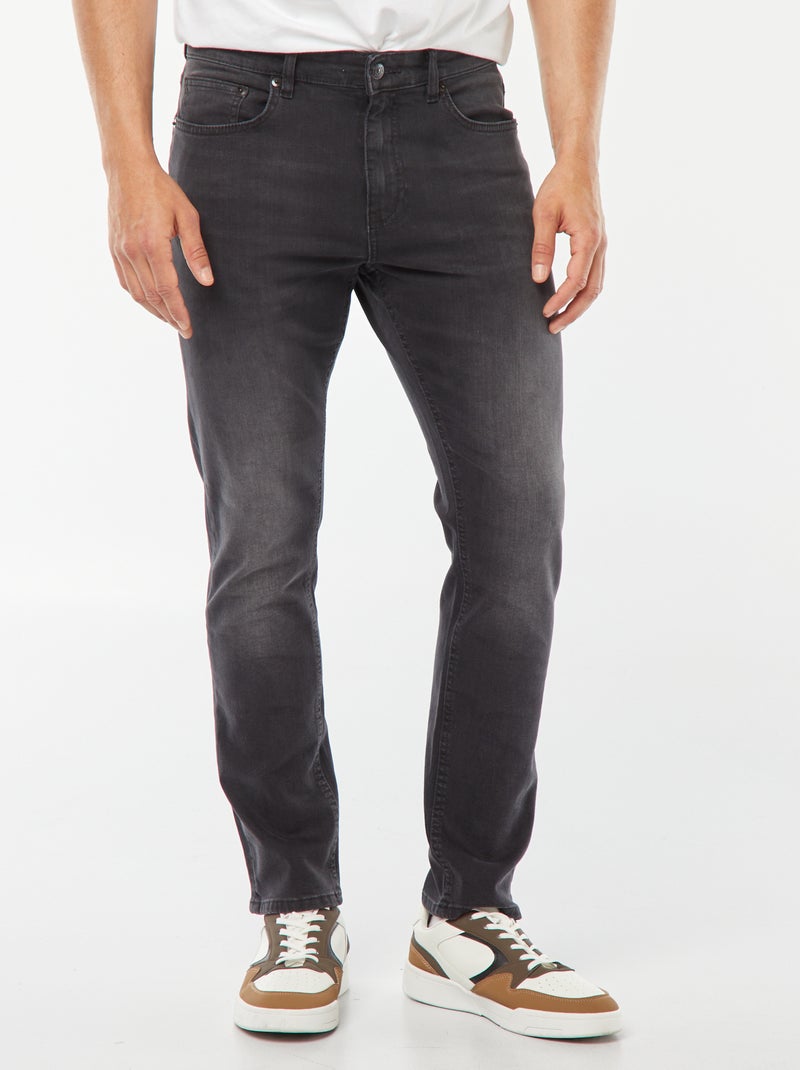 Slim-Fit Jeans - L30 Grau - Kiabi