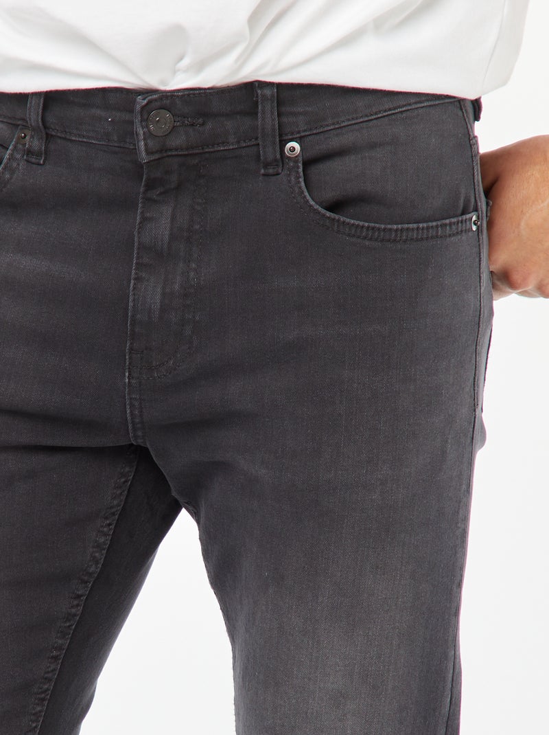 Slim-Fit Jeans - L30 Grau - Kiabi