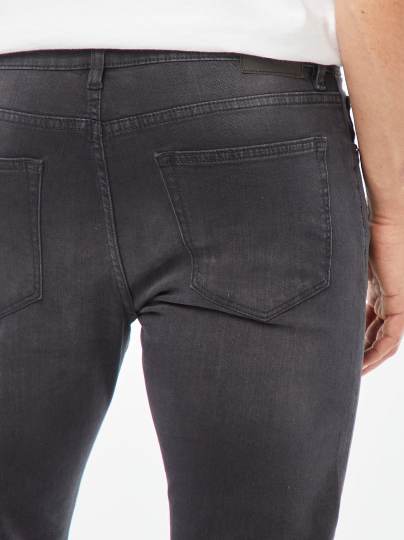 Slim-Fit Jeans - L30 Grau - Kiabi