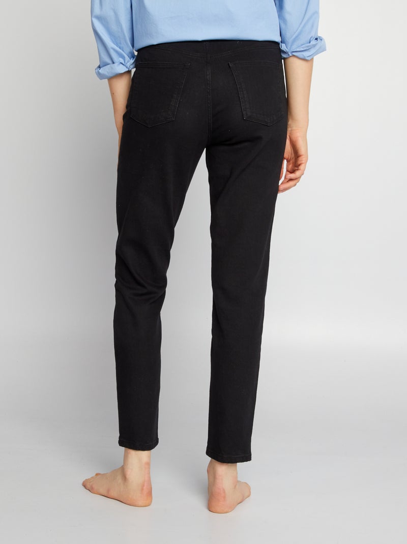Slim-Fit Jeans - L30 Schwarz - Kiabi