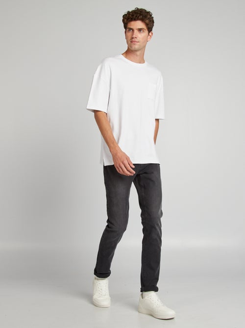 Slim-Fit Jeans mit 5 Taschen - L34 - Kiabi