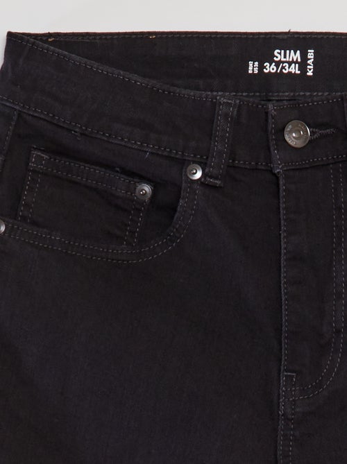 Slim-Fit Jeans mit 5 Taschen - L34 - Kiabi