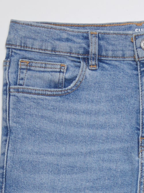 Slim-Fit Jeans mit verstellbarem Bund - Kiabi