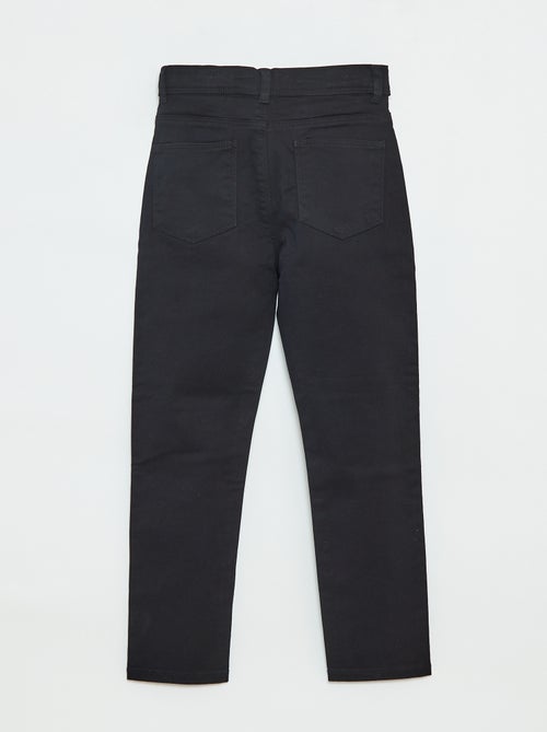 Slim-fit trousers - fitted cut with 4 pockets - Kiabi