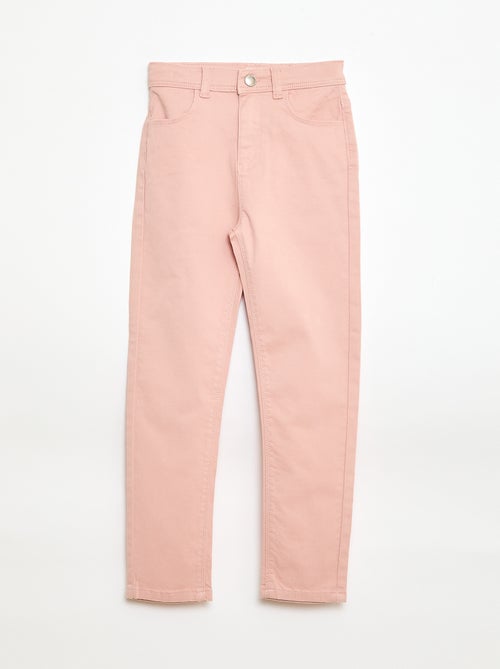 Slim-fit trousers - fitted cut with 4 pockets - Kiabi
