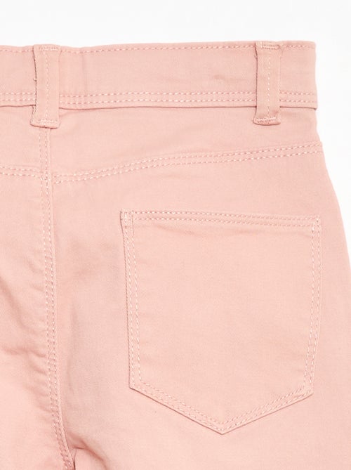 Slim-fit trousers - fitted cut with 4 pockets - Kiabi