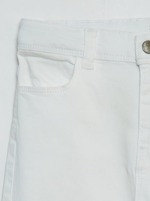 Slim-fit trousers - fitted cut with 4 pockets - Kiabi