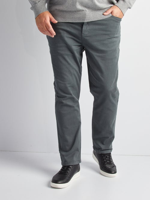 Slim Fit Trousers - L32 - Kiabi Slim Fit Trousers - L32 - Kiabi
