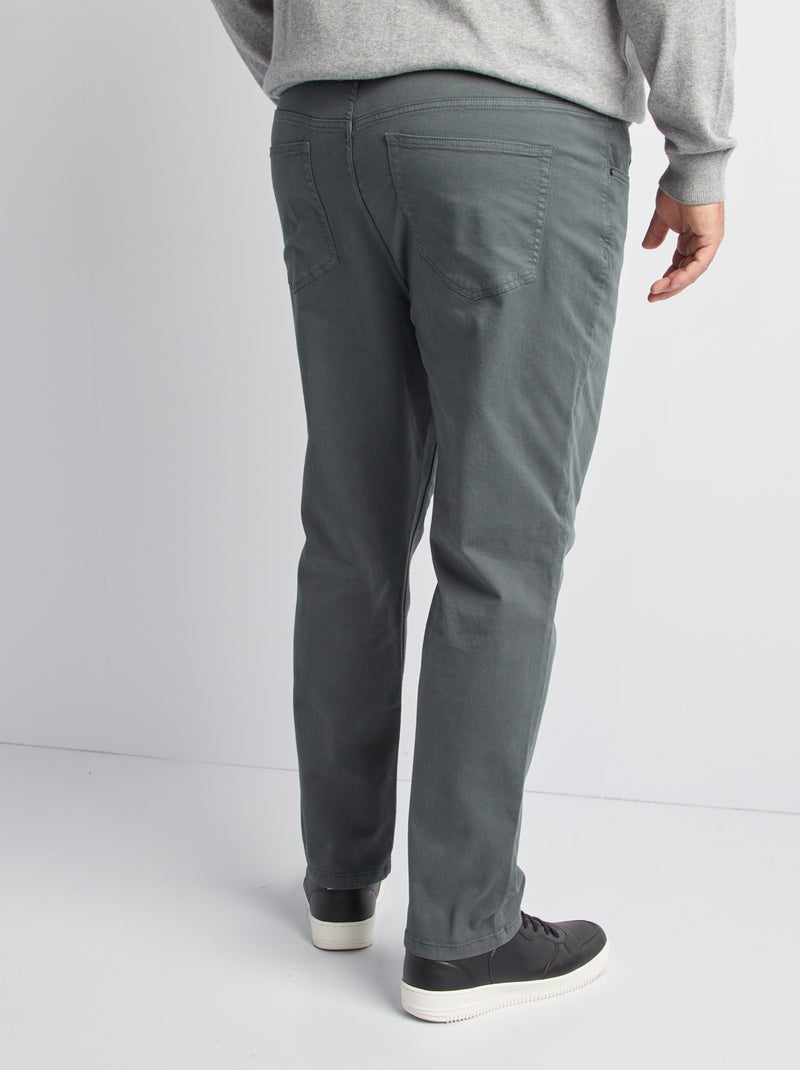 Slim Fit Trousers - L32 GREEN - Kiabi