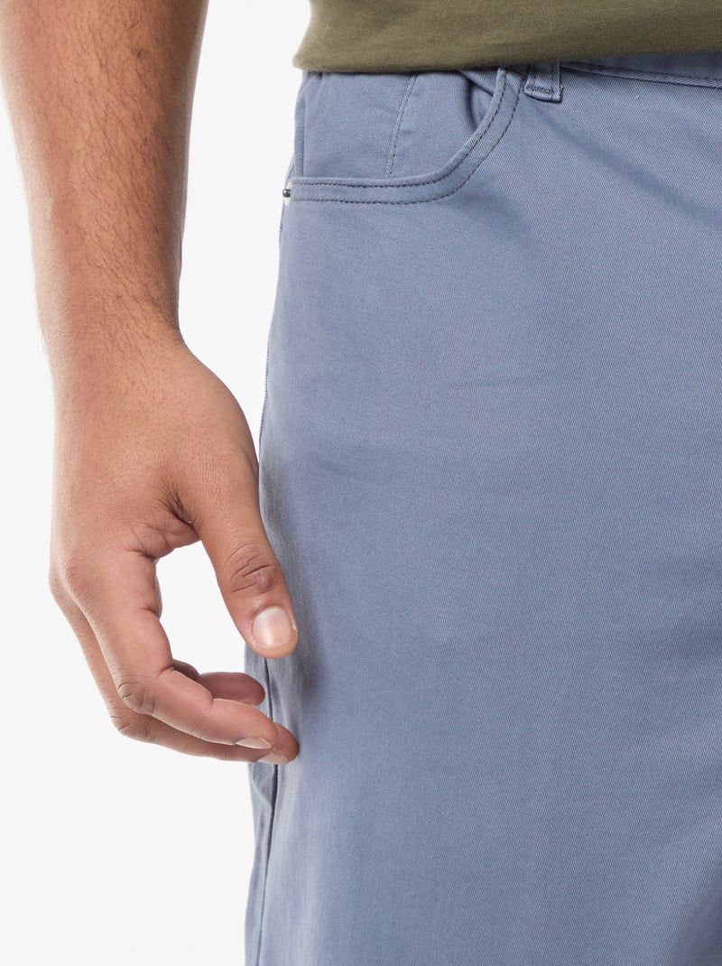 Slim-fit trousers - L32 Grey - Kiabi