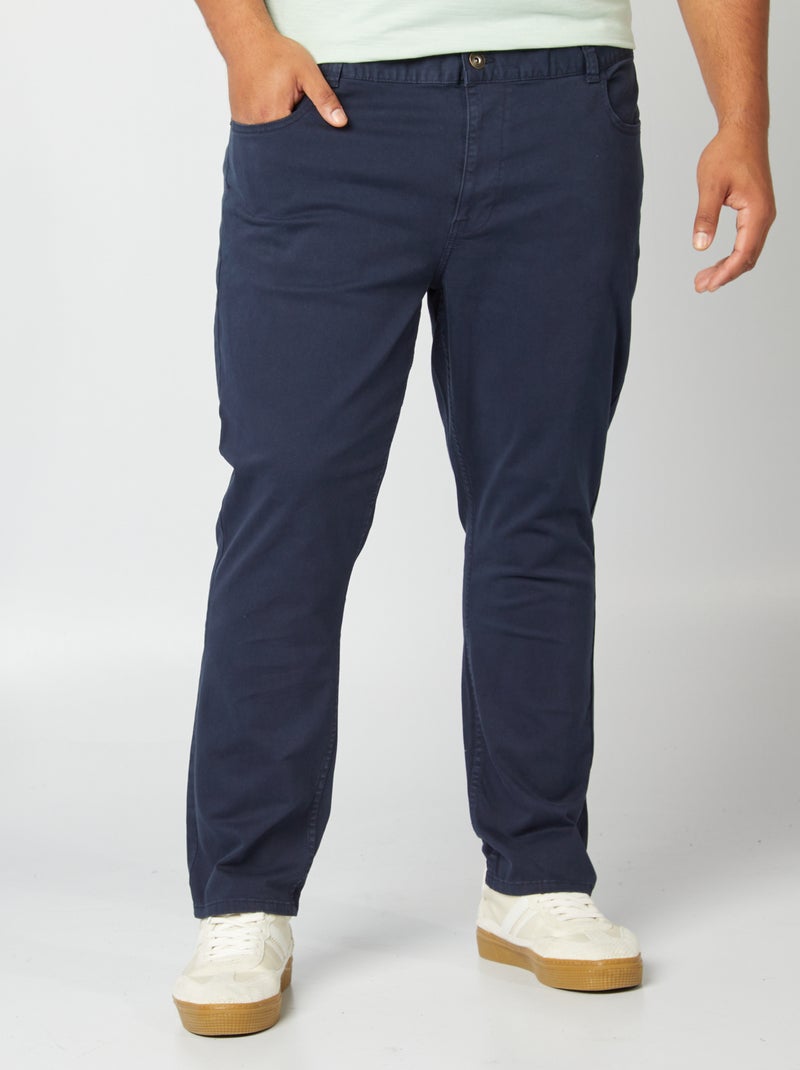 Slim Fit Trousers - L34 BLUE - Kiabi