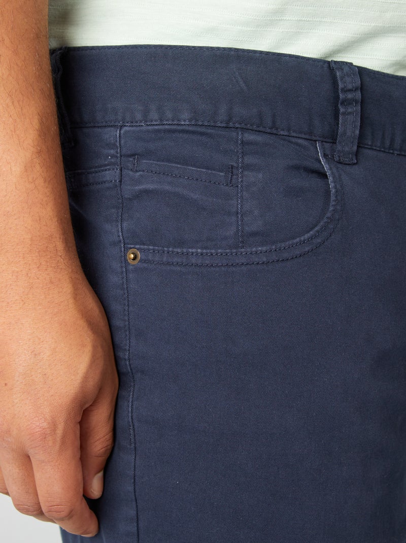 Slim Fit Trousers - L34 BLUE - Kiabi