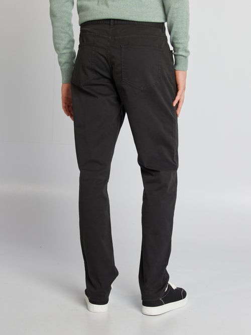Slim Fit Trousers L38 for 2m+ Tall Men - Kiabi Slim Fit Trousers L38 for 2m+ Tall Men - Kiabi