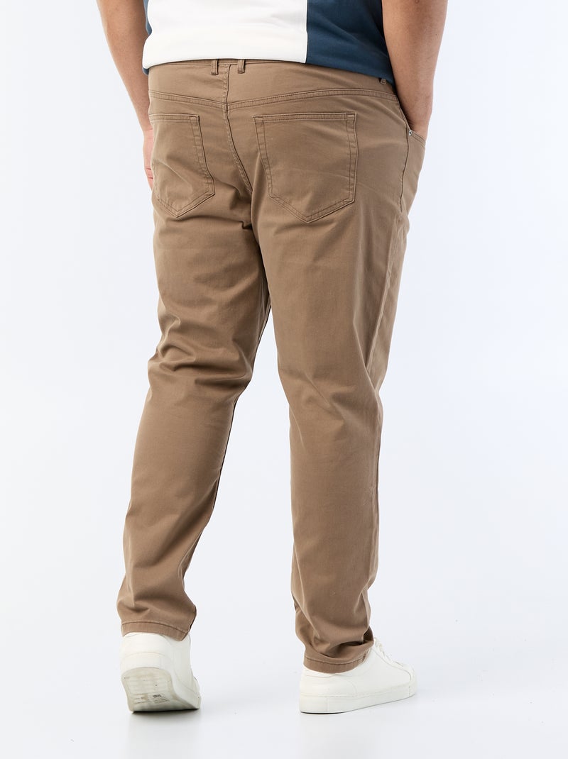 Slim-Hose - L32 Braun - Kiabi