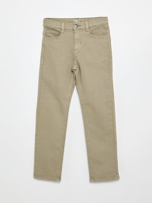 Slim-Jeans mit 5 Taschen - Kiabi