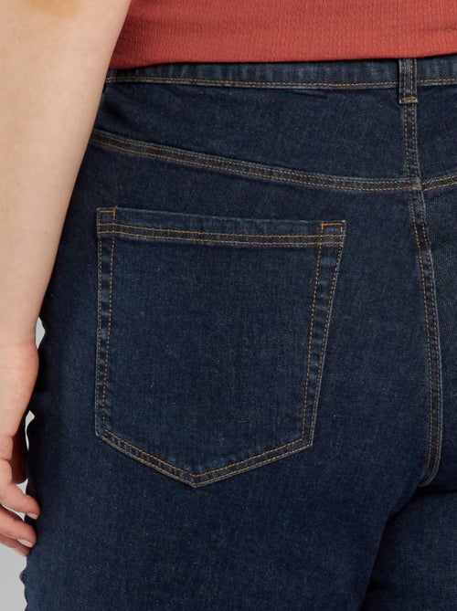 Slim-Jeans mit hoher Taille - L32 - Kiabi Slim-Jeans mit hoher Taille - L32 - Kiabi