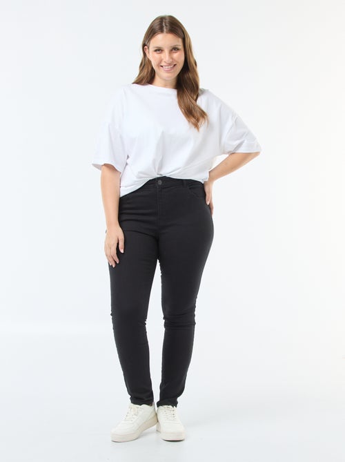 Slim-Jeans mit hoher Taille - L32 - Kiabi