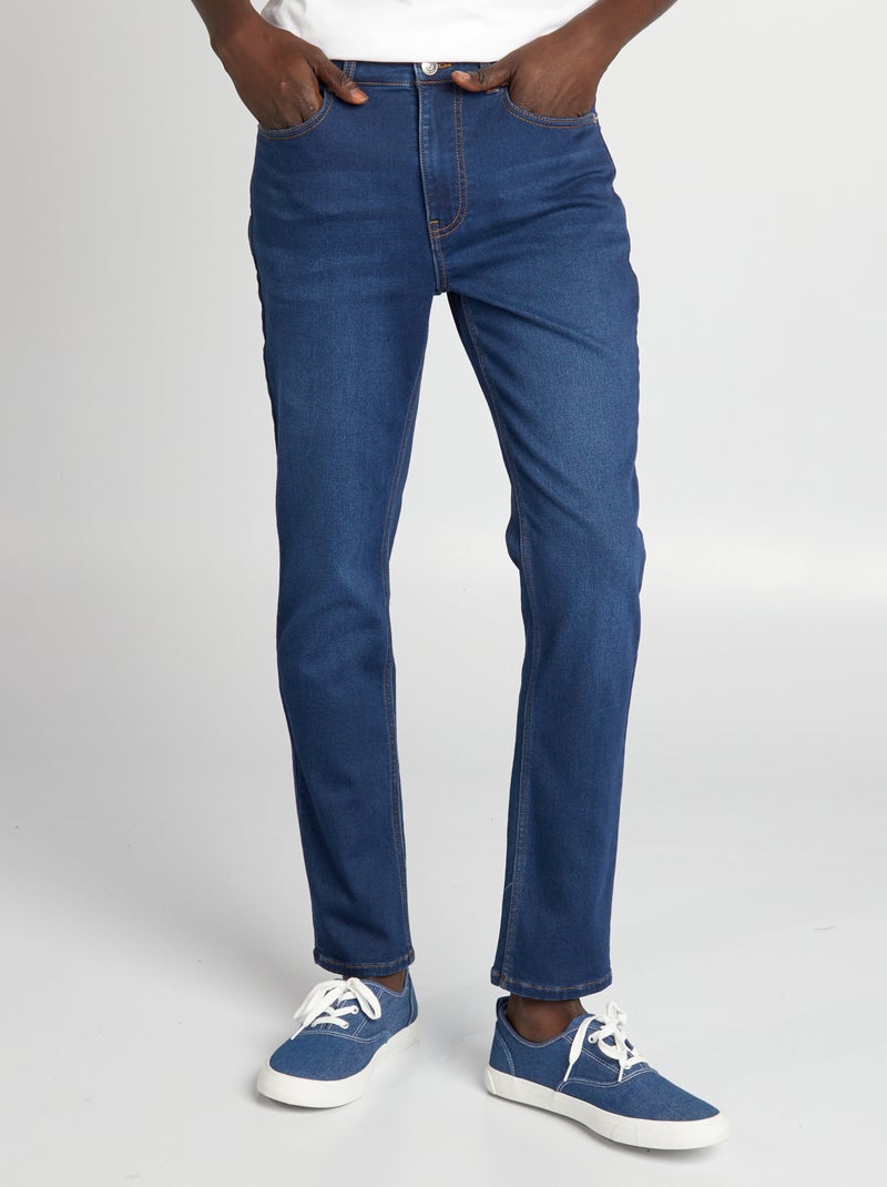 Slim Stretch Jeans - L30 BLUE - Kiabi