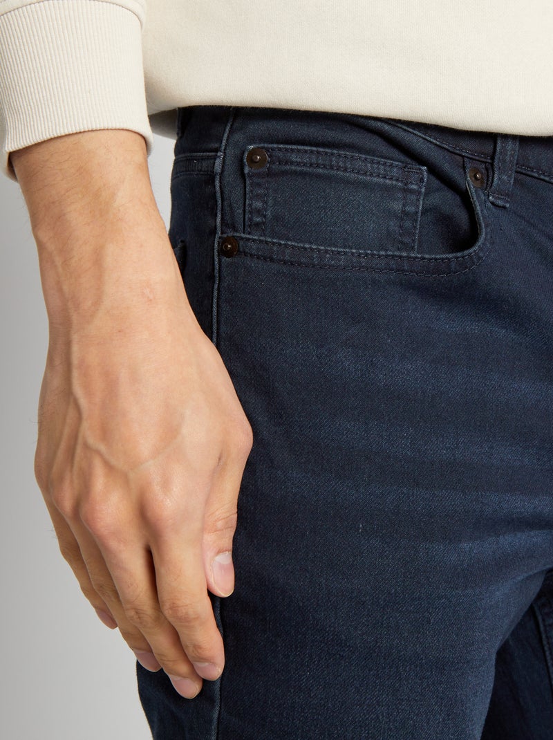 Slim-Stretch-Jeans - L32 Dunkelblau - Kiabi