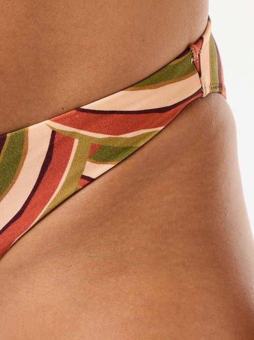 Slip da bagno in microfibra stampata - Kiabi