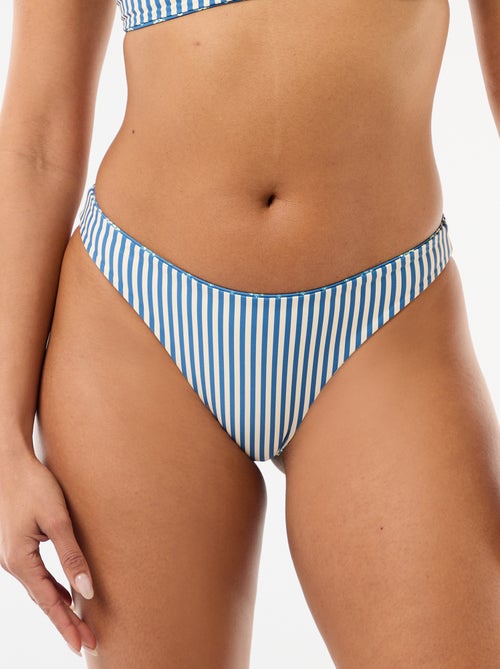 Slip da bagno stampato reversibile - Kiabi