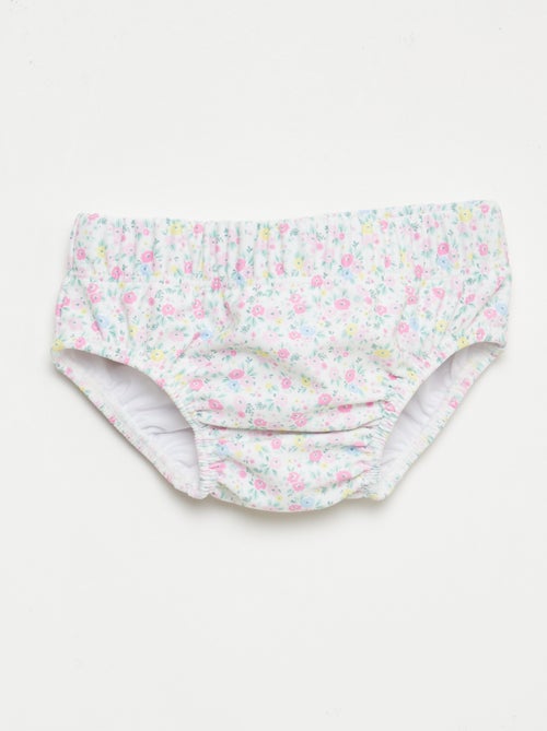 Slip de bain à motifs - Kiabi