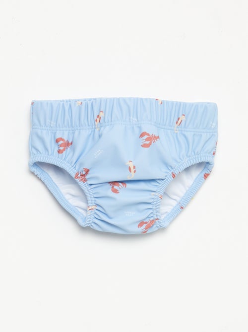 Slip de bain à motifs - Kiabi