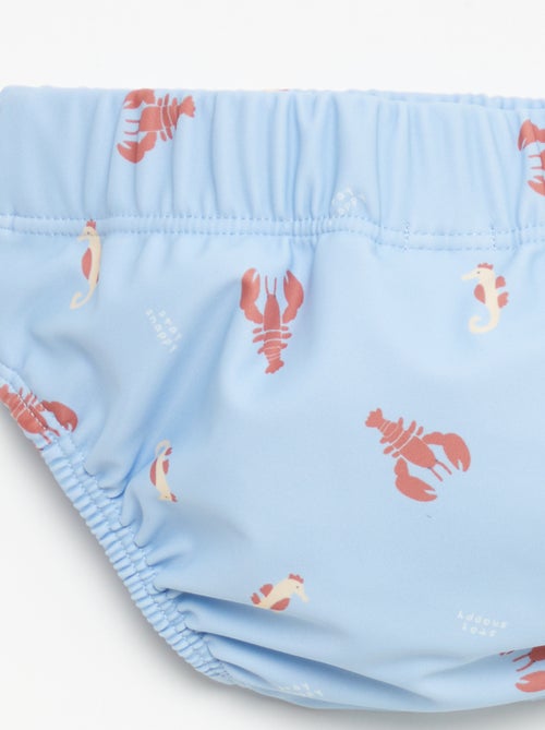 Slip de bain à motifs - Kiabi