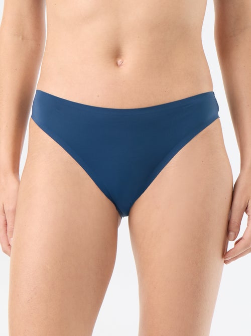 Slip in microfibra e pizzo - Kiabi