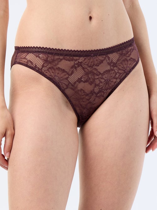 Slip in pizzo - Kiabi