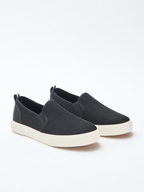Slip-on Low-Top Mesh Trainers - Kiabi