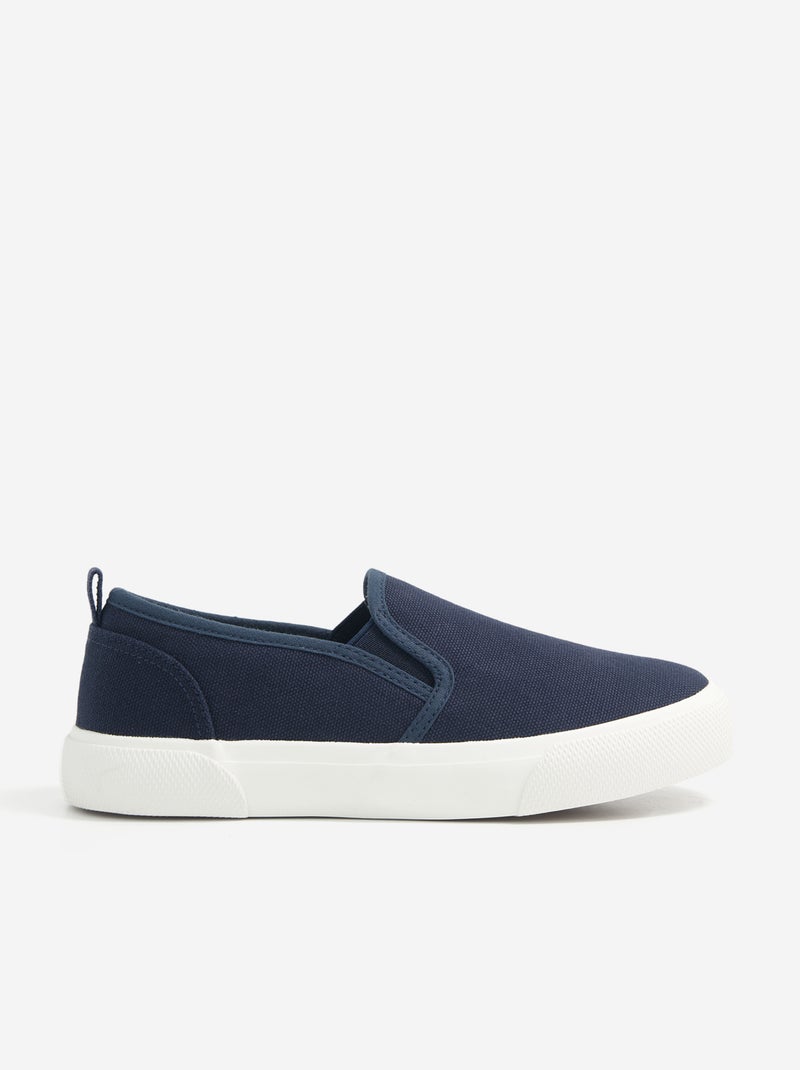 Slip-on sneakers Blue - Kiabi