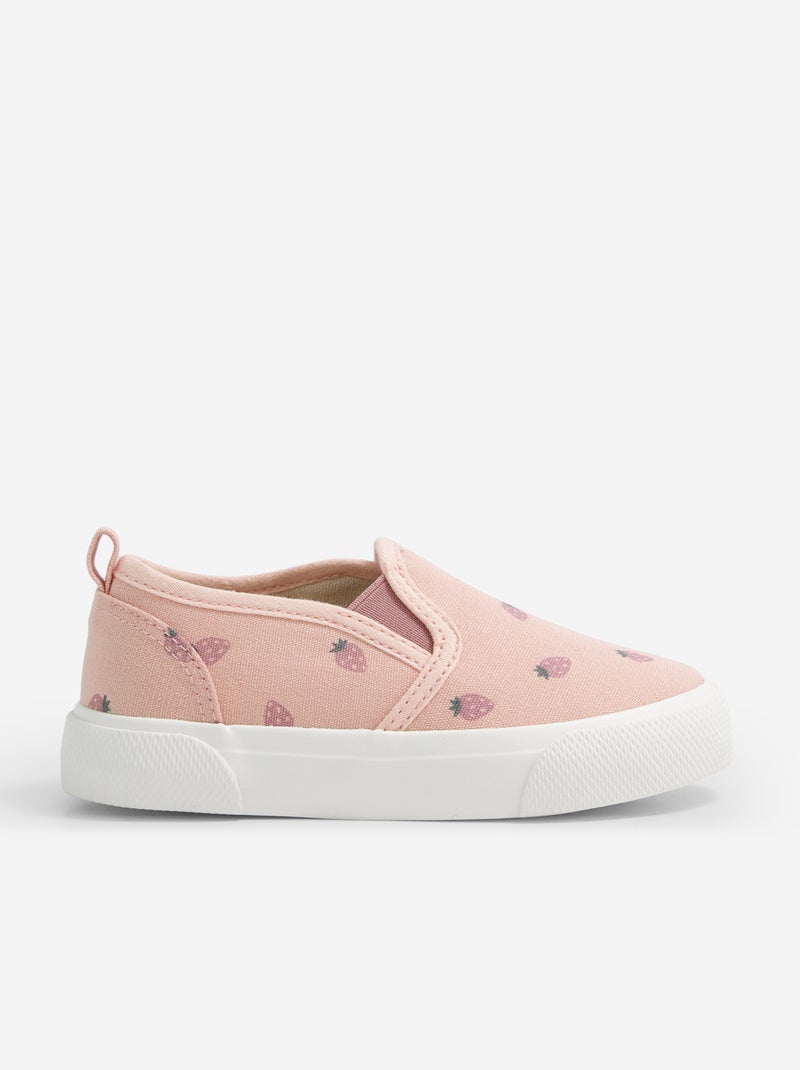 Slip-on sneakers Pink - Kiabi