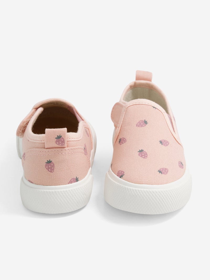 Slip-on sneakers Pink - Kiabi