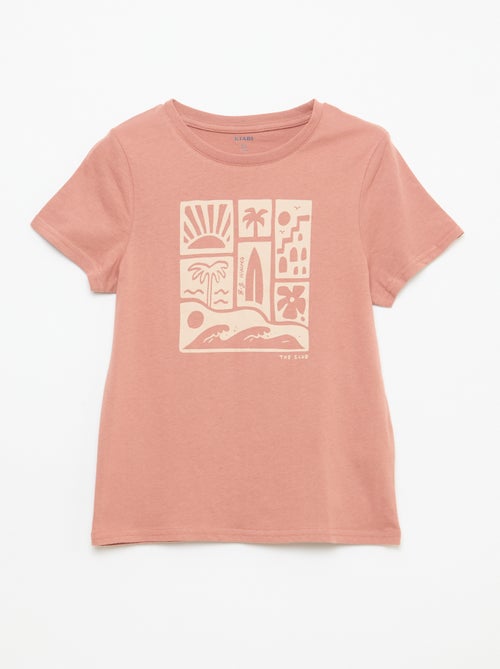 Slogan print t-shirt - Kiabi
