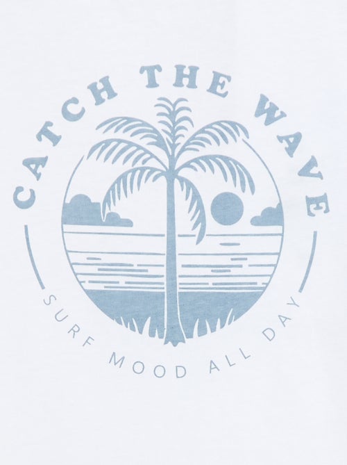 Slogan print t-shirt - Kiabi