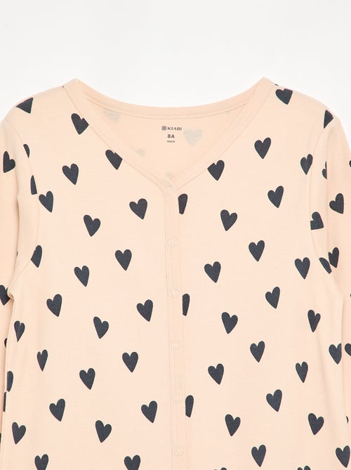 Snap-button Night Sleepsuit - Easy-Wear Collection - Kiabi