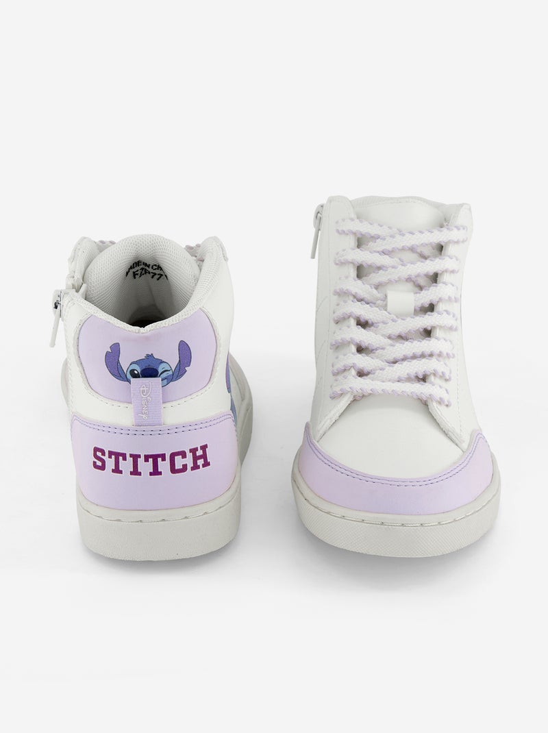 Sneakers alte "Disney" "Stitch" Viola - Kiabi