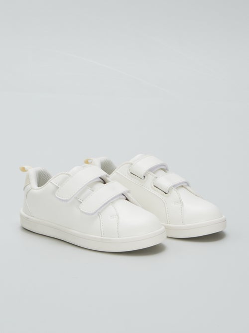 Sneakers basse bianche - Kiabi