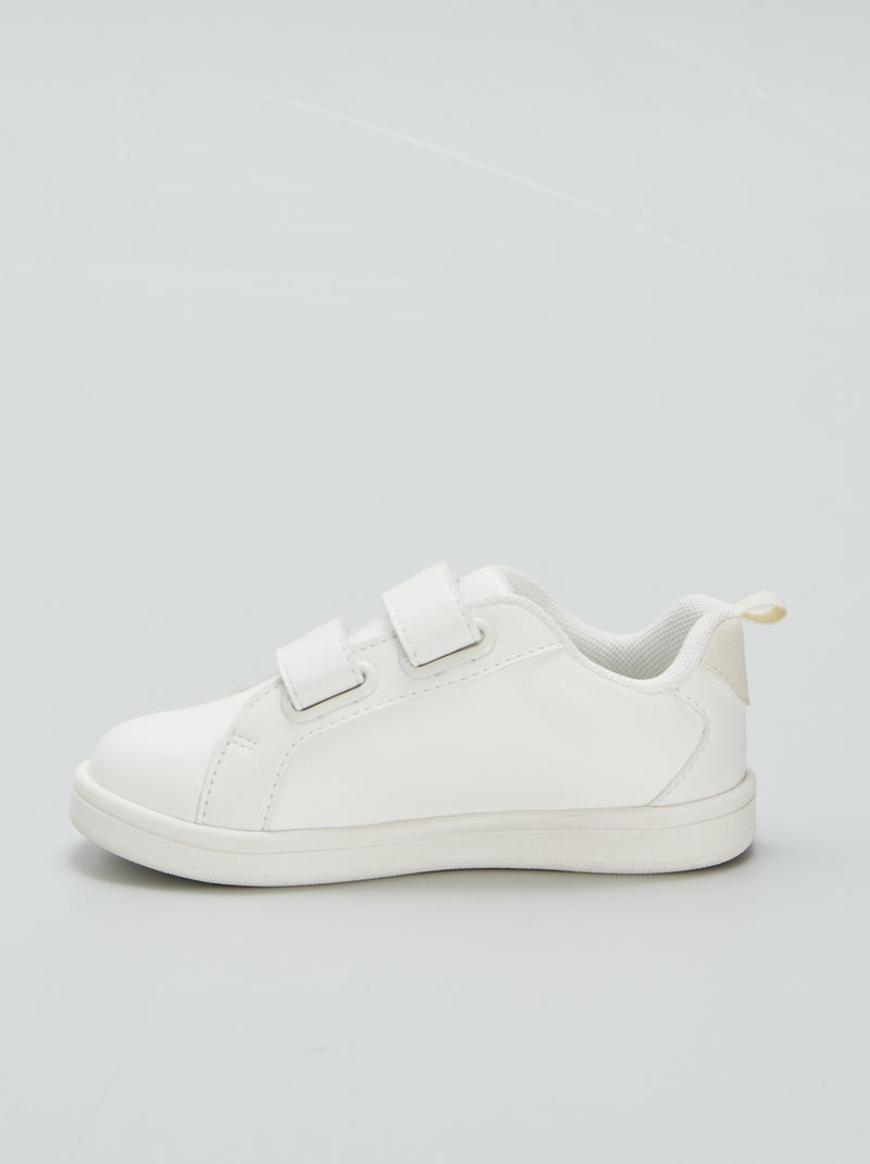 Sneakers basse bianche bianco - Kiabi