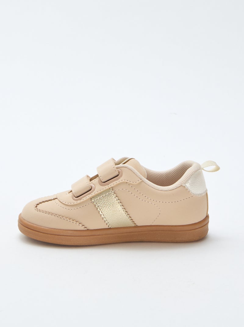 Sneakers basse con velcro Bianco - Kiabi